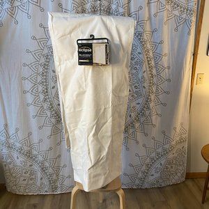 Eclipse Blackout Curtain White